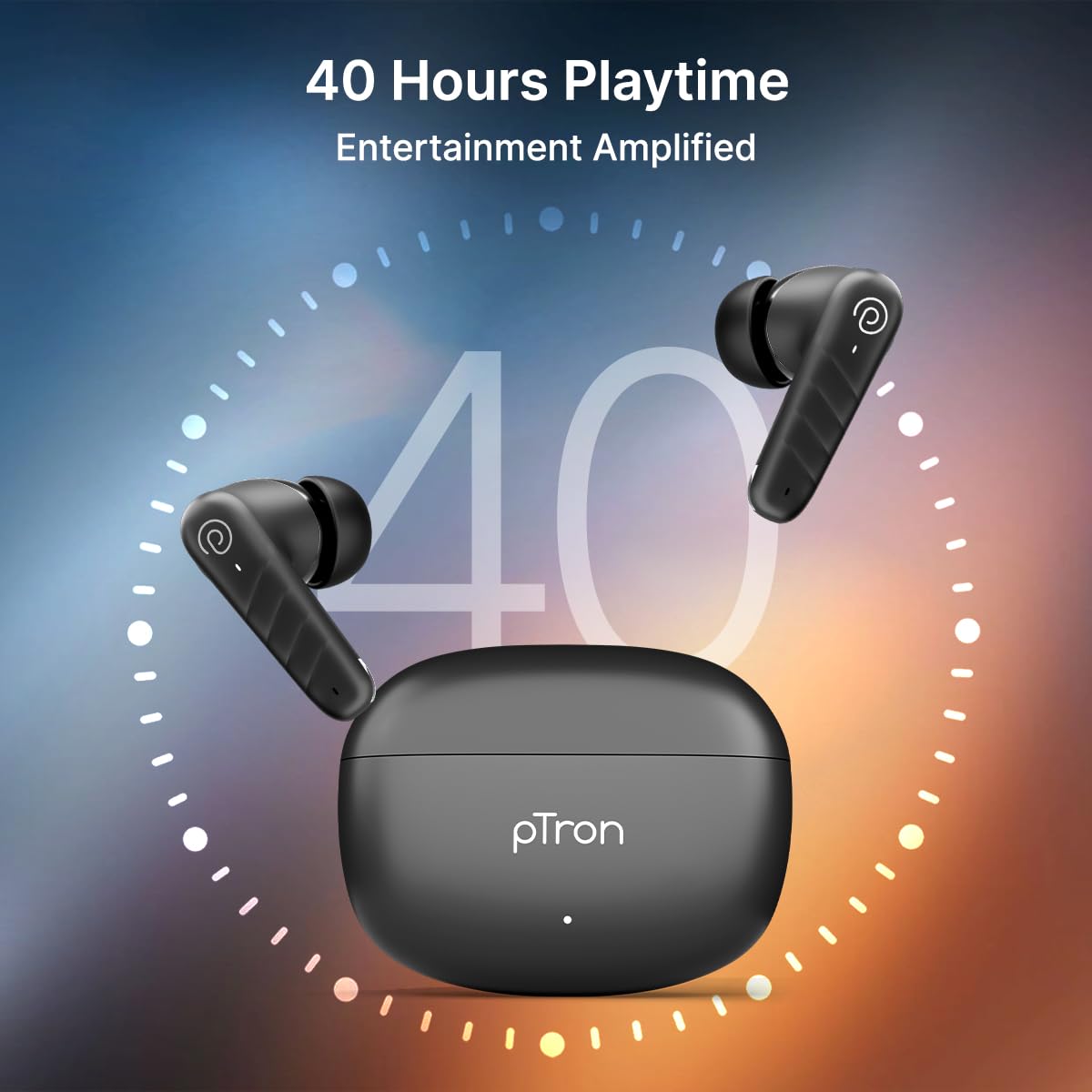 pTron Bassbuds Spark Wireless Earbuds