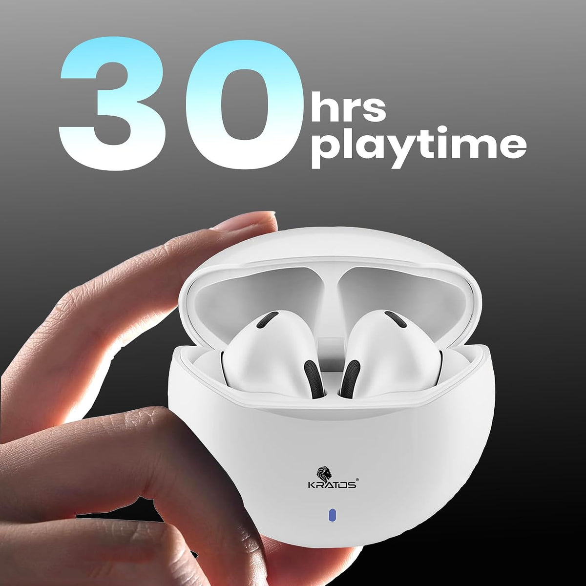Kratos Wireless Earbuds 30H Playtime