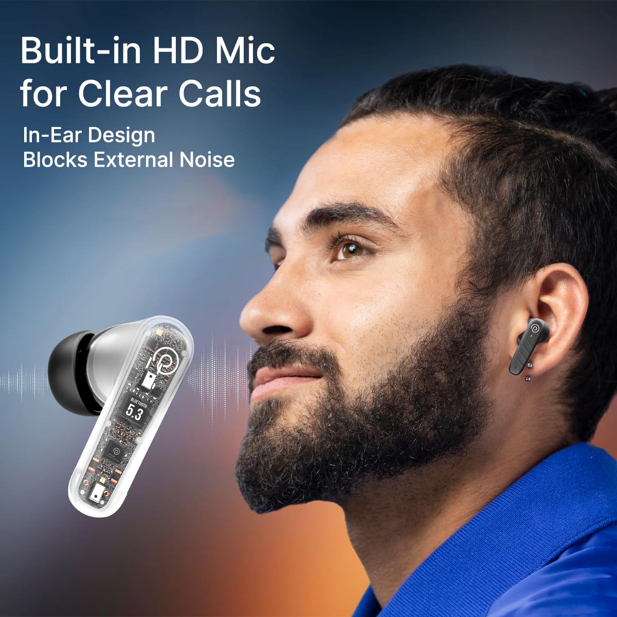 pTron Bassbuds Spark Wireless Earbuds