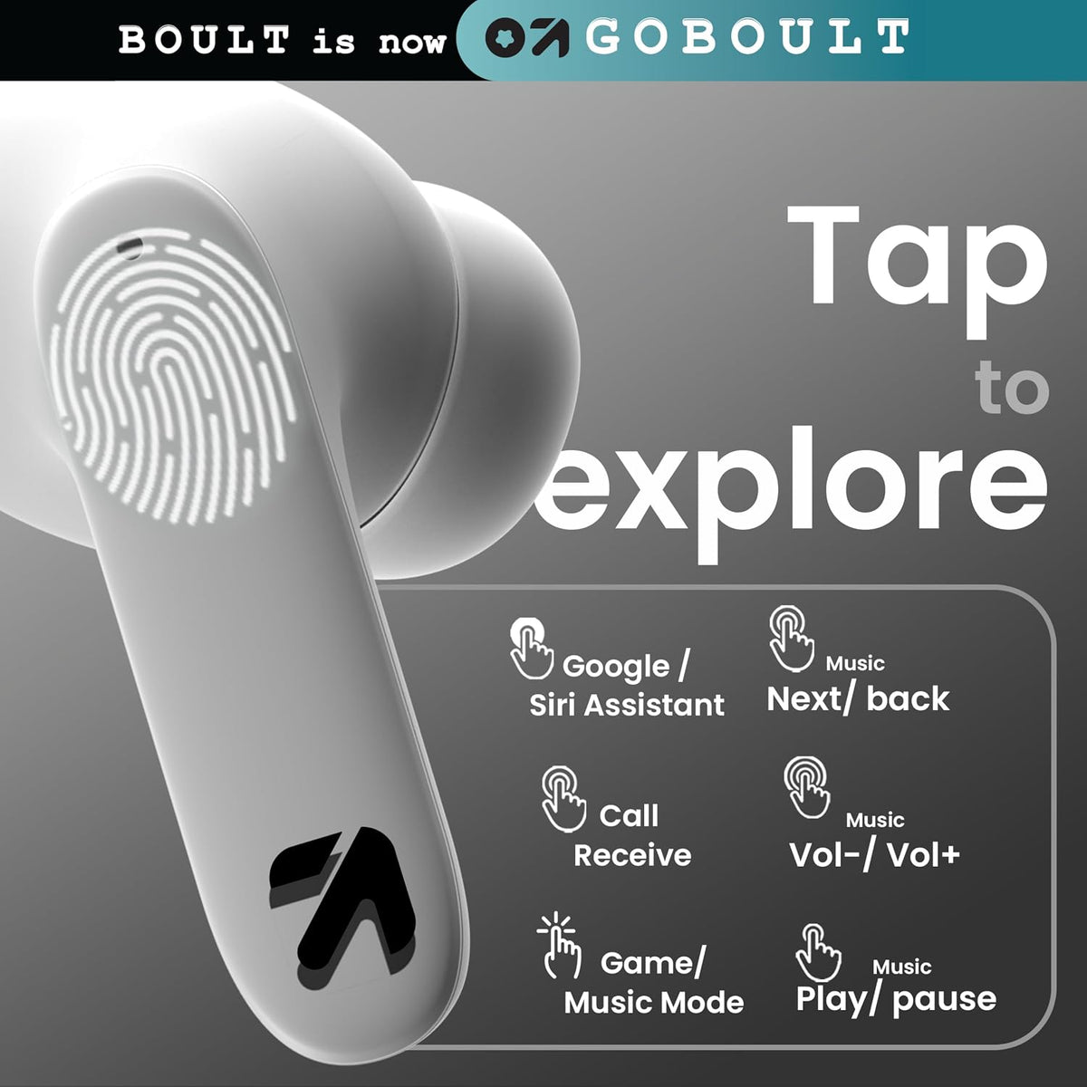 GOBOULT Z40 Wireless Earbuds 60H