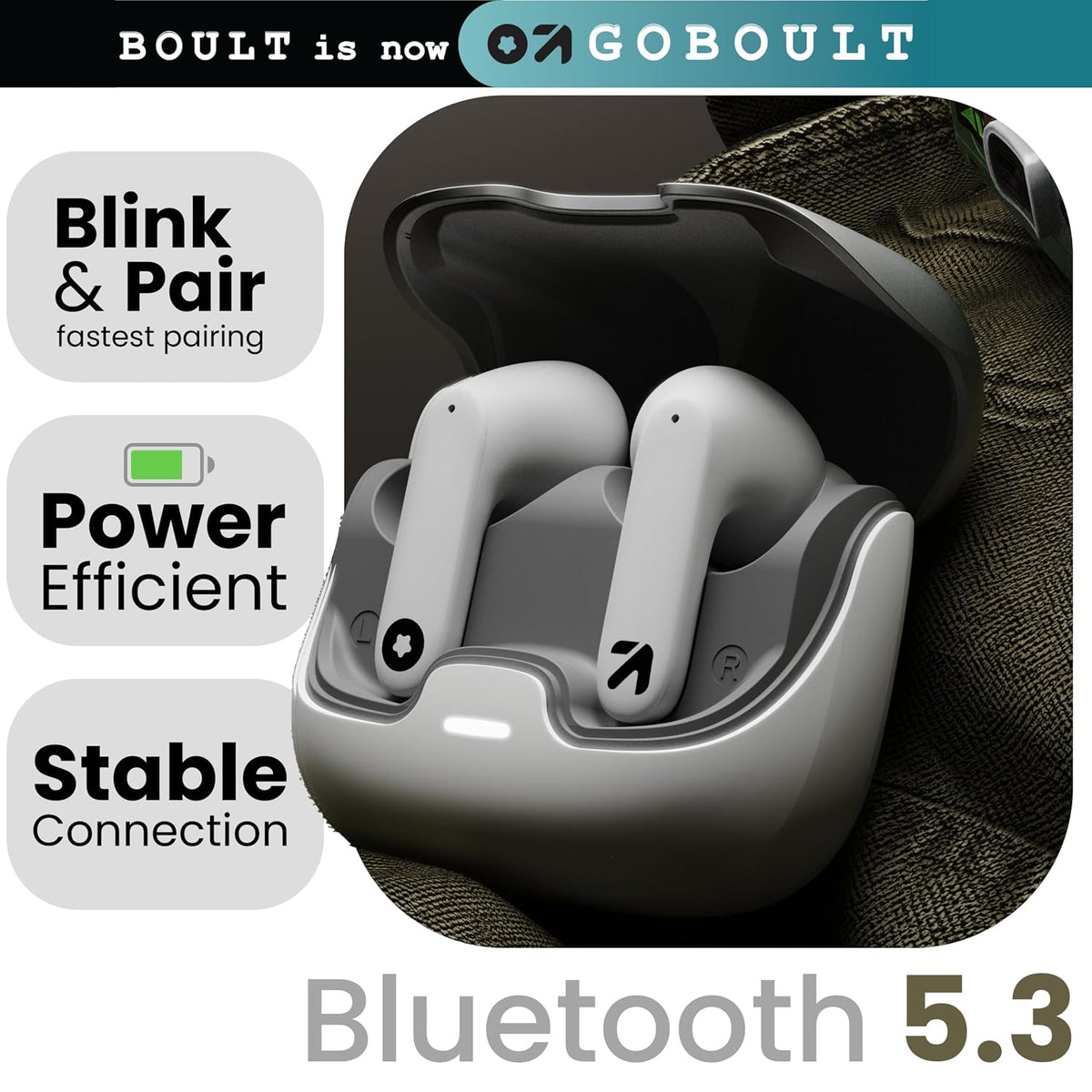 GOBOULT Z40 Wireless Earbuds 60H