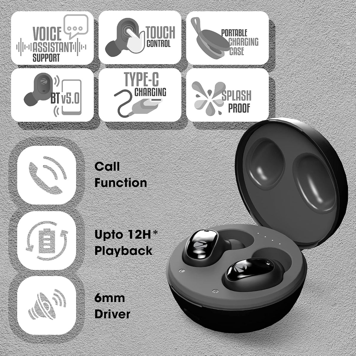 Zebronics Sound Bomb TWS Earbuds